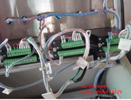 Sửa hệ thống cân bồn điện tử dùng đầu cân Laumas W100/W100 ANA hay đầu cân PT650D 3